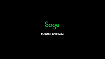 Sage Intacct Month End Close